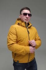 Чоловіча куртка Black Vinyl TC23-2199 весна, осінь. - Зображення 28