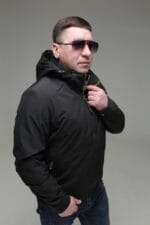 Чоловіча куртка Black Vinyl TC23-2199 весна, осінь. - Зображення 22