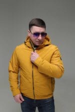 Чоловіча куртка Black Vinyl TC23-2199 весна, осінь. - Зображення 23