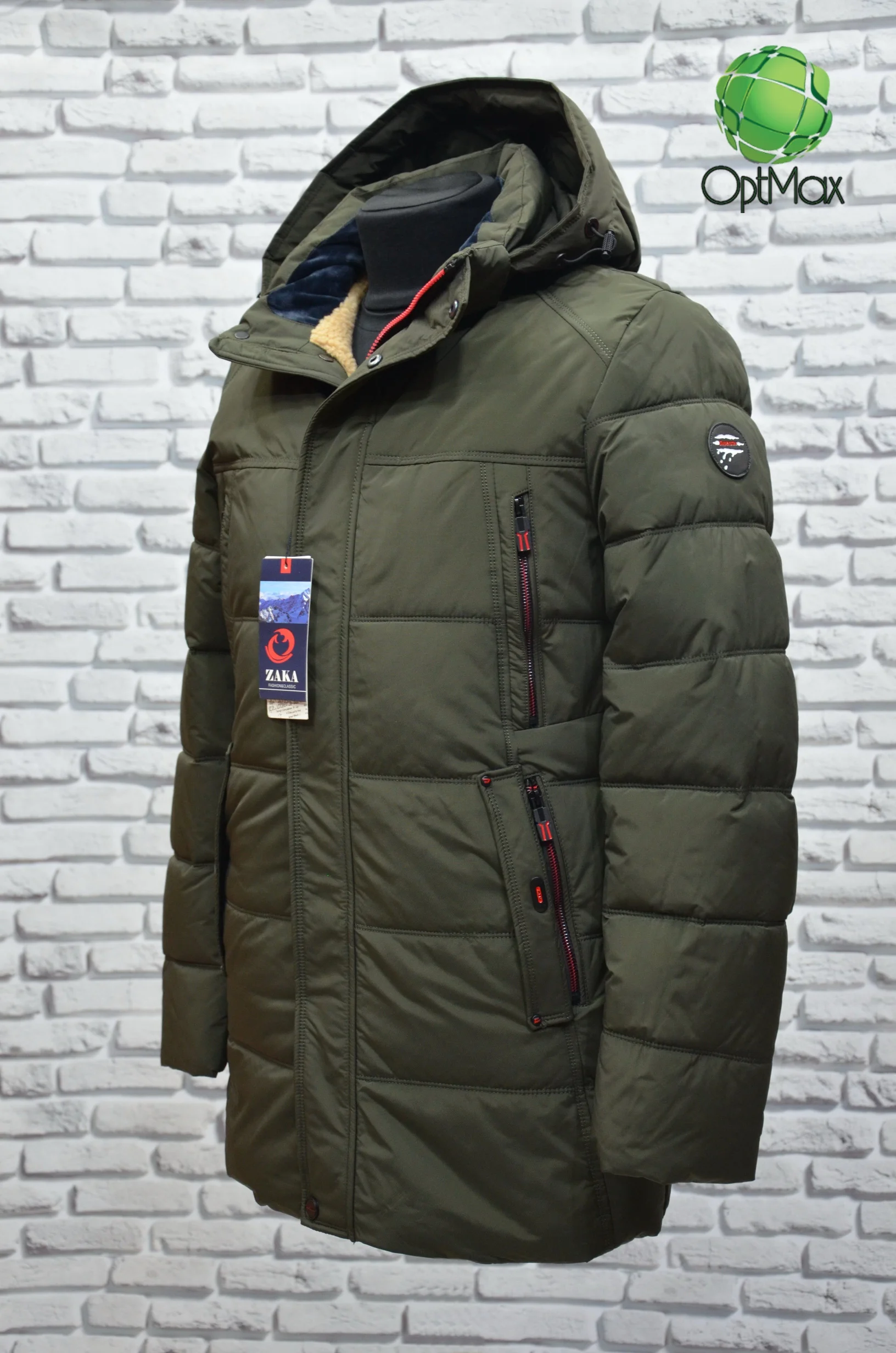 Зимова чоловіча куртка ZAKA-813 - Зображення 1