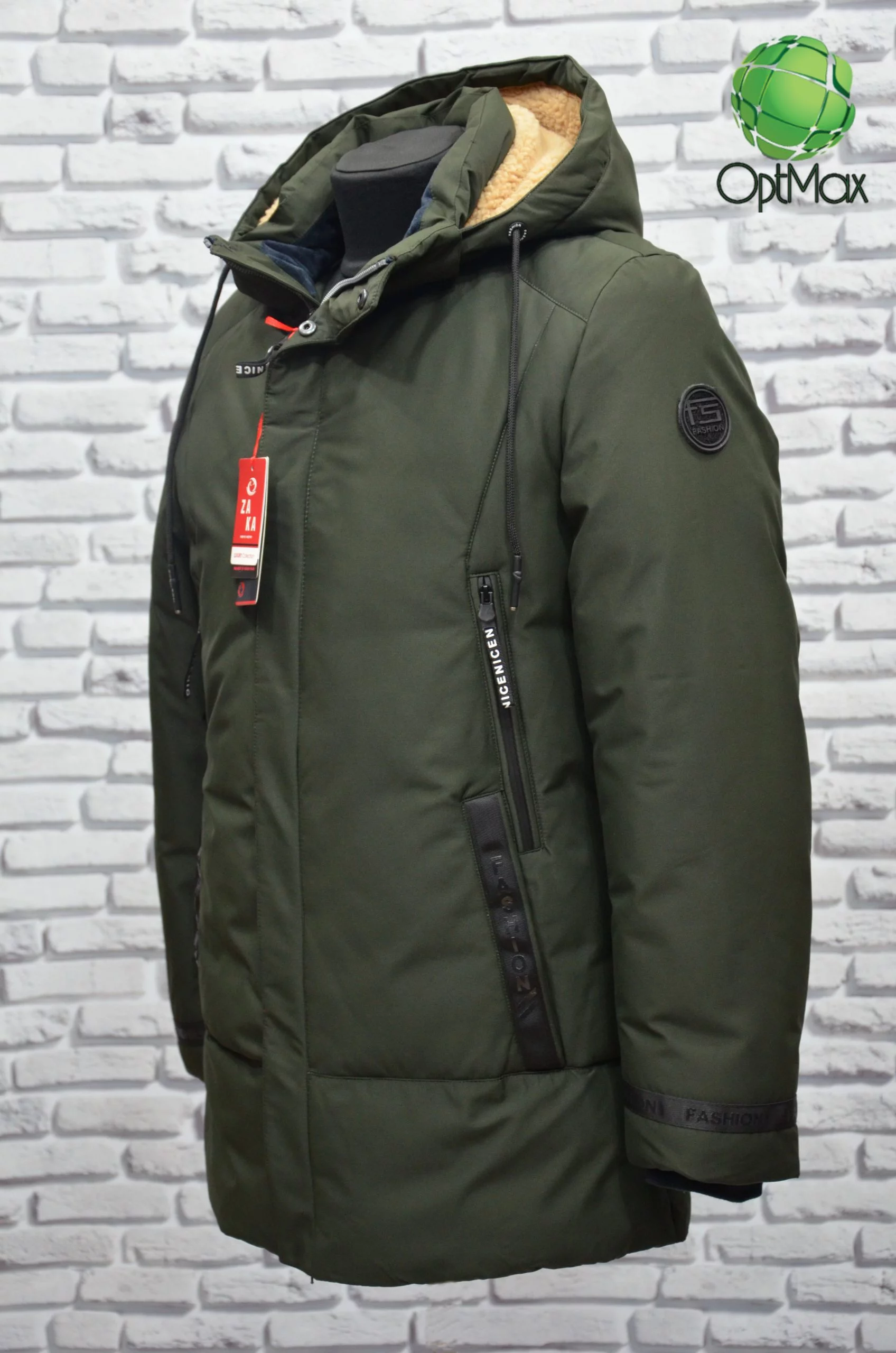 Весняна чоловіча куртка ZAKA-1032 - Зображення 3