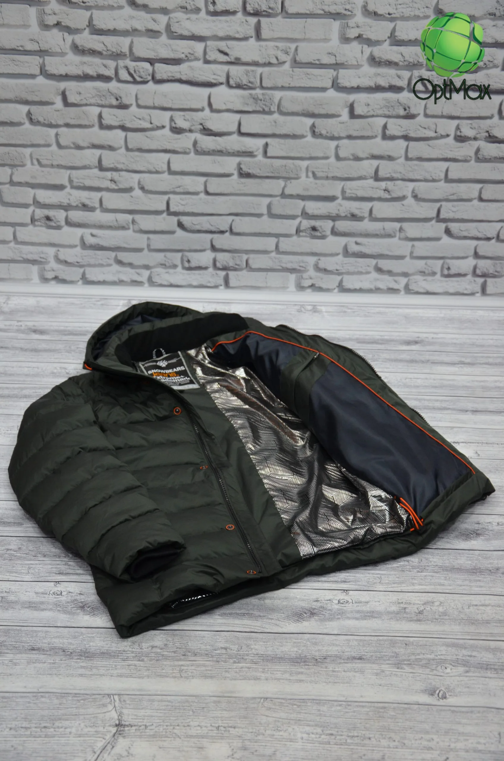 Зимова куртка Snow bears SB1994 (Хакі) - Зображення 2