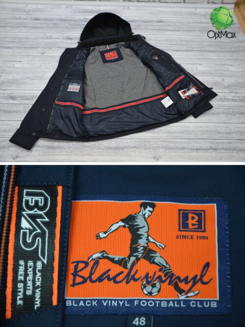 Весняна куртка Black Vinyl TC19-1501 - Зображення 3