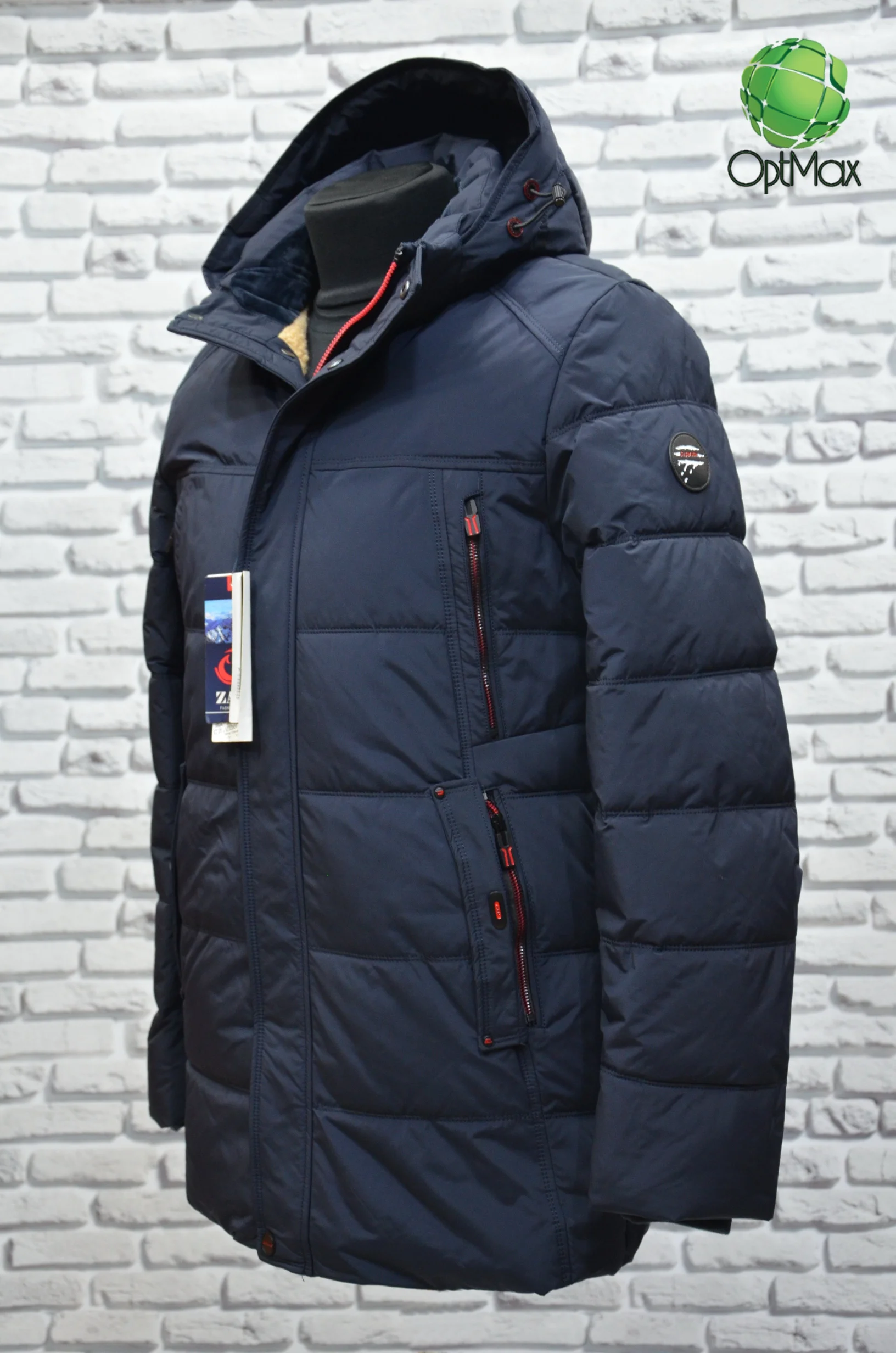 Зимова чоловіча куртка ZAKA-813 - Зображення 2