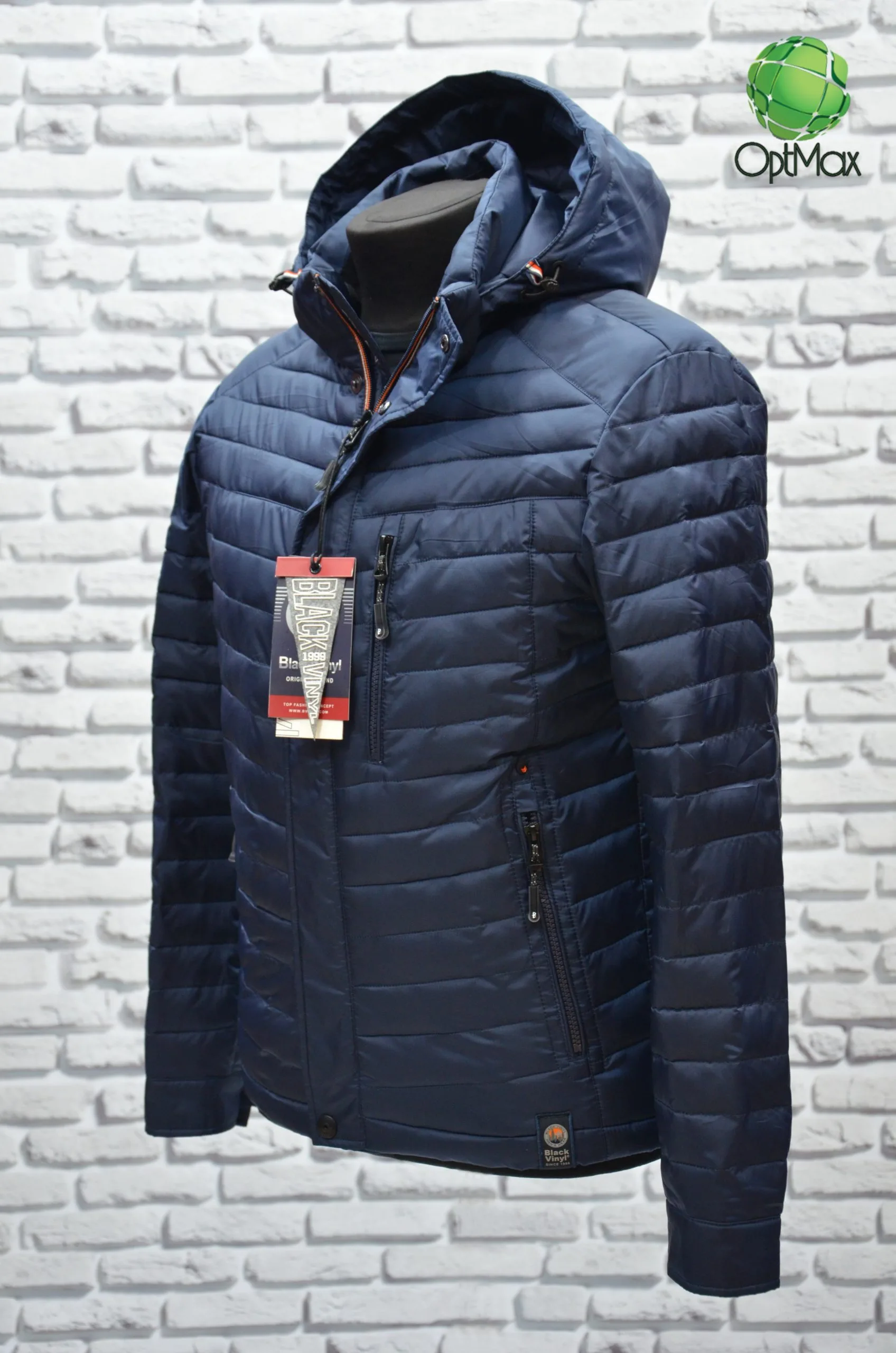 Весняна куртка Black Vinyl TC19-1378 - Зображення 3