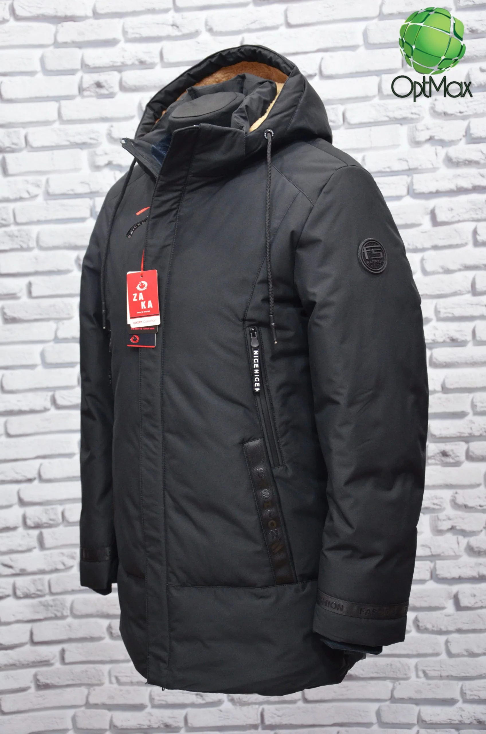 Весняна чоловіча куртка ZAKA-1032 - Зображення 2