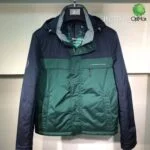 Чоловіча весняна куртка INDACO ITC19-725 зеленого кольору, доступна з доставкою