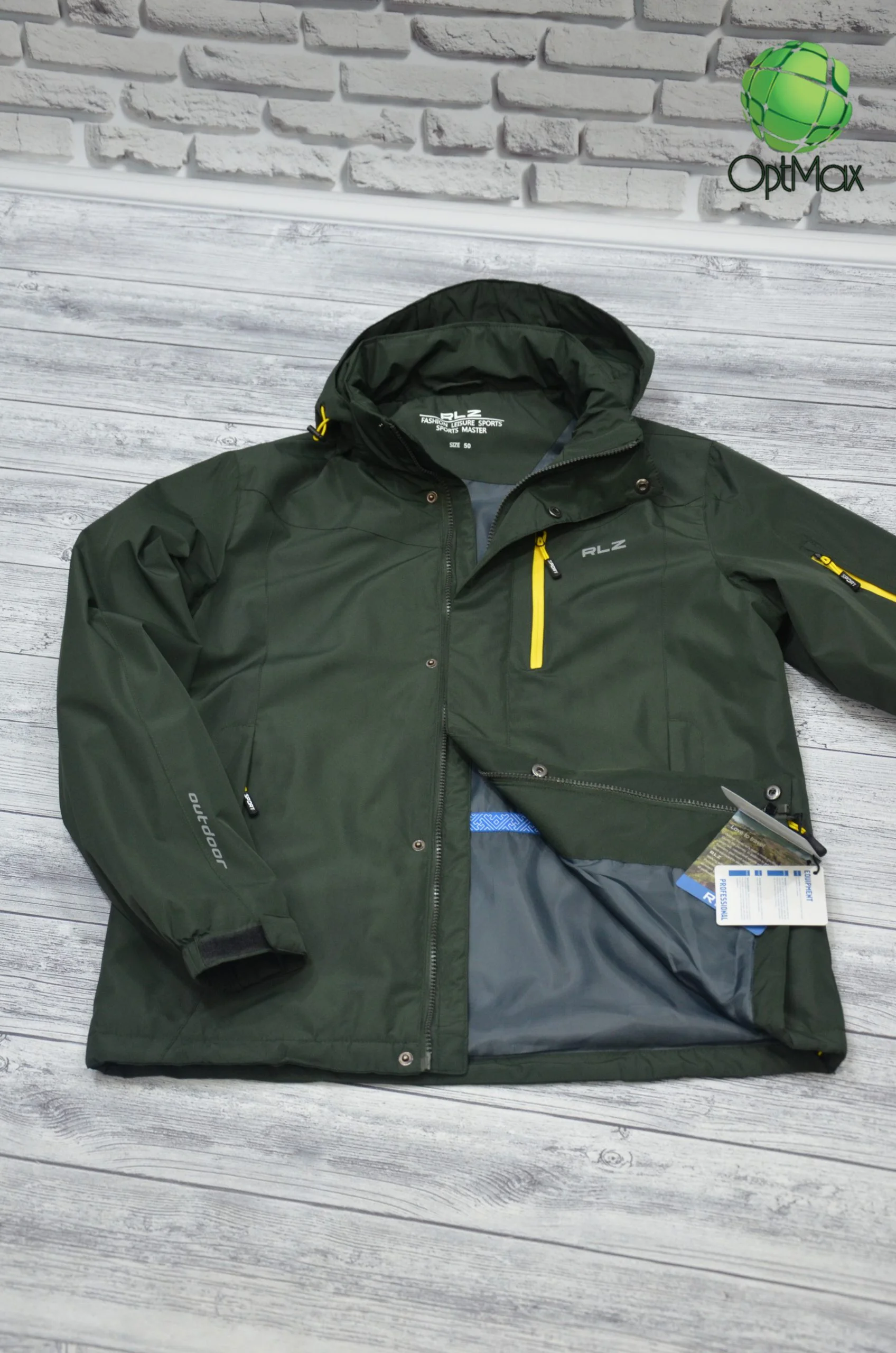 Весняна чоловіча куртка RLZ 57188 - Зображення 4