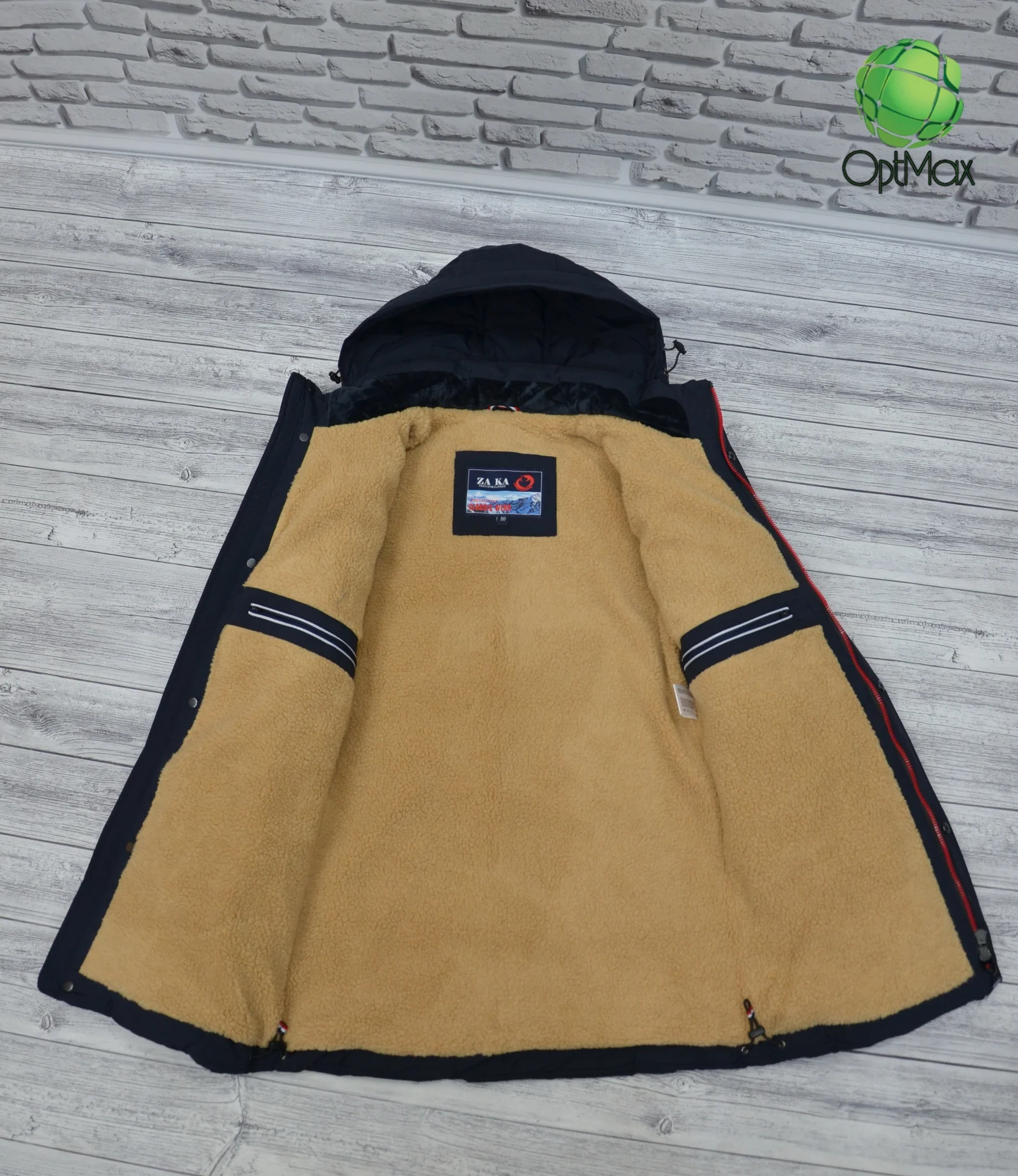 Зимова чоловіча куртка ZAKA-813 - Зображення 4