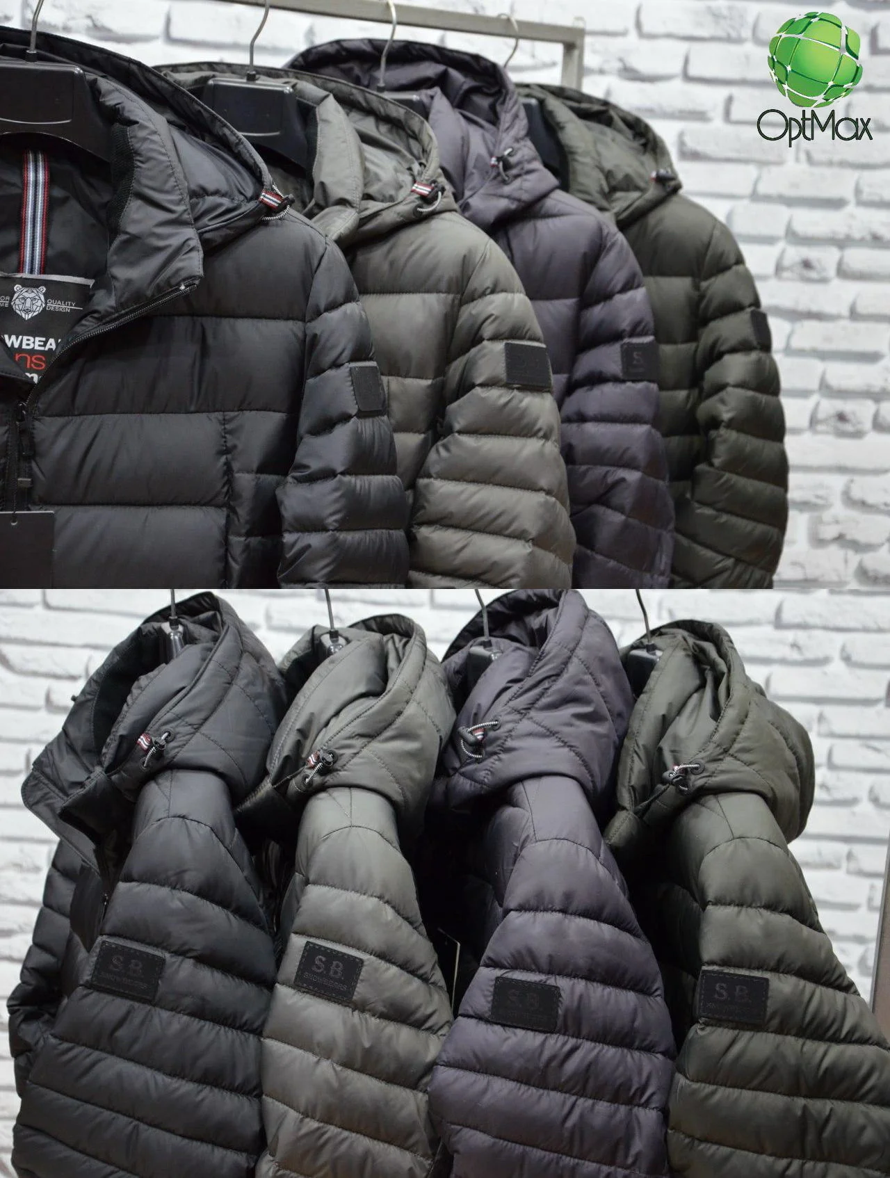 20172-2 Зимова чоловіча куртка Snow Bears SB-20172 - Зображення 5