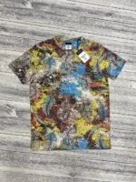 Чоловічі турецькі футболки Bagarda 3210-02 з яскравим тропічним принтом. - Зображення 2