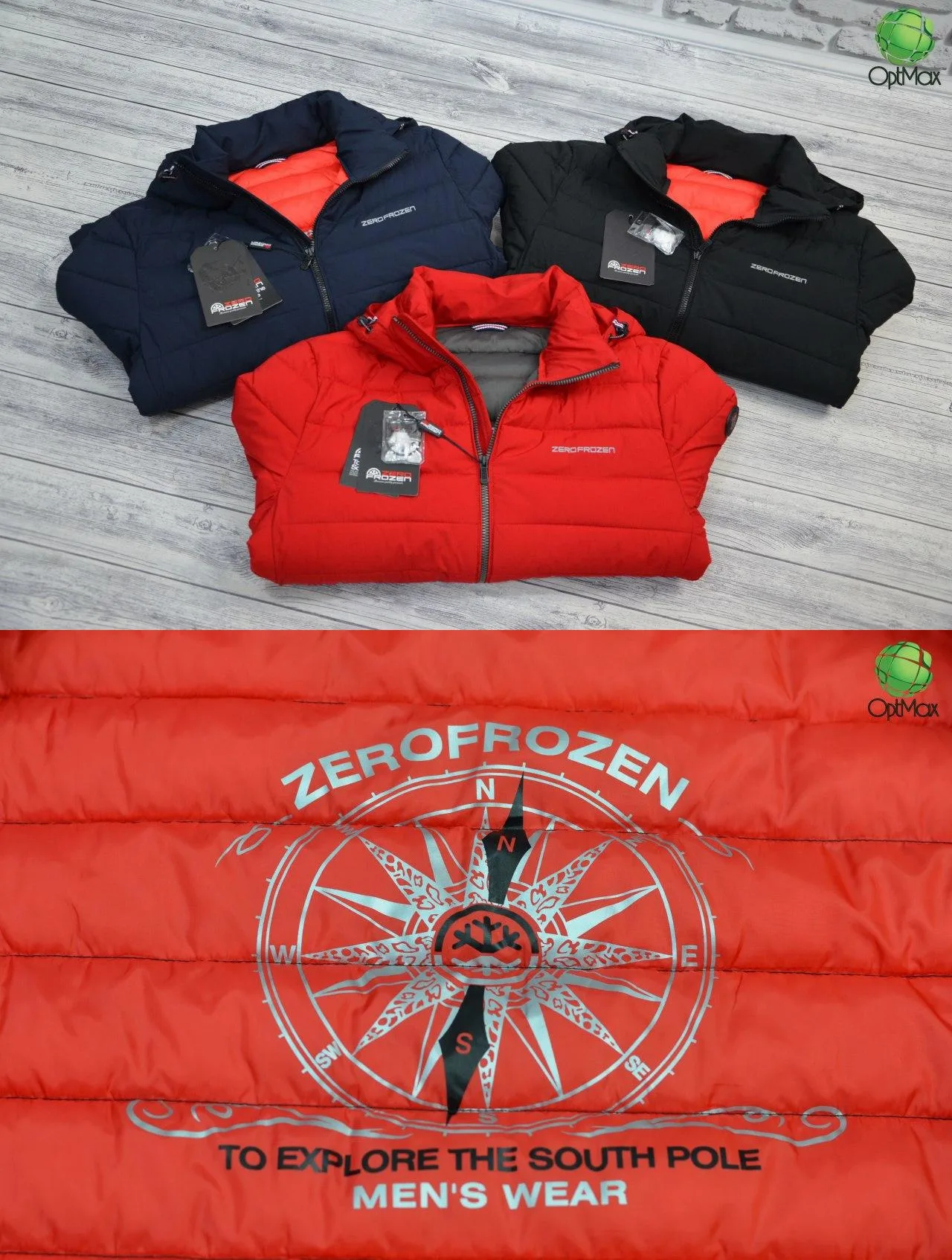 Зимова чоловіча куртка (єврозима) ZERO FROZEN ZF70135 - Зображення 5