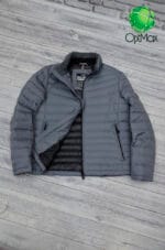 Теплий пуховик Black Vinyl Р20-1703 із натуральним пухом, на ринку Барабашово