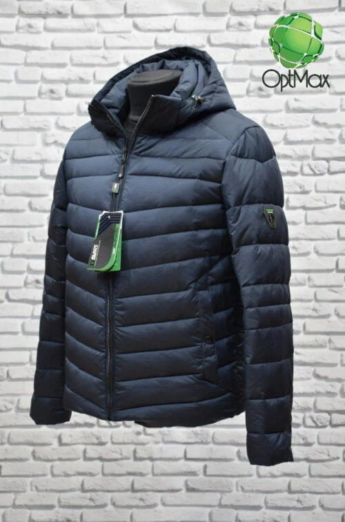 Зимова чоловіча куртка Black Vinyl C20-1695С - Зображення 5