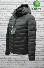 Зимова чоловіча куртка Black Vinyl C20-1695С - Зображення 2