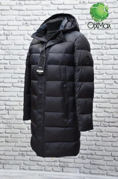 Зимова чоловіча куртка Black Vinyl C20-1707С - Зображення 1