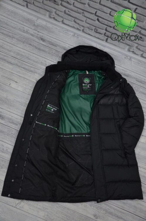 Зимова чоловіча куртка Black Vinyl C20-1707С - Зображення 5