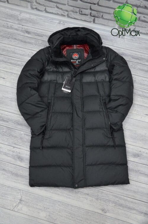 Зимова чоловіча куртка Black Vinyl C20-1707С - Зображення 4