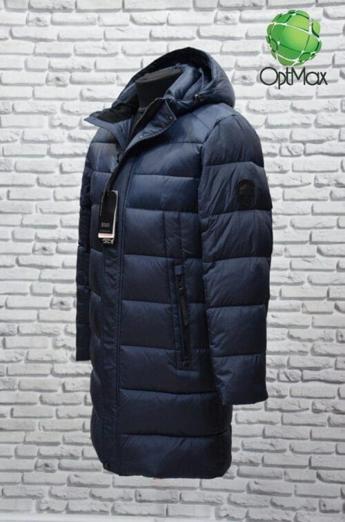 Зимова чоловіча куртка Black Vinyl C20-1707С - Зображення 3