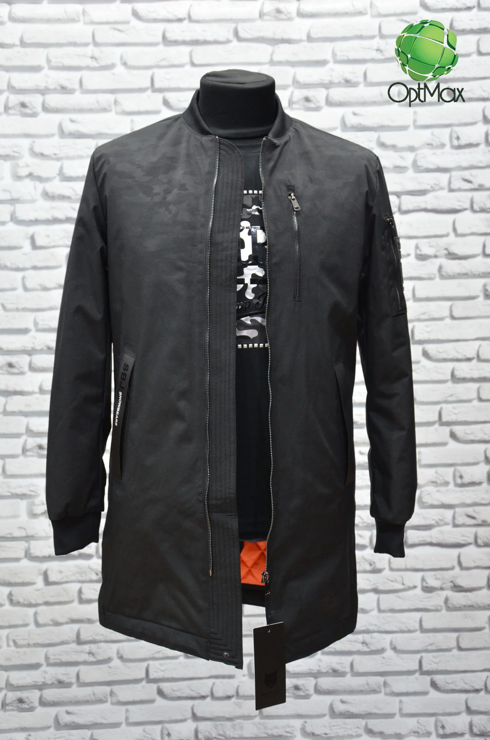 Весняна куртка бомбер Snow Bears SB-20155 - Зображення 1