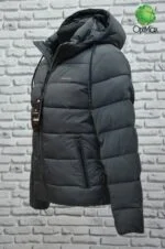 Зимова чоловіча куртка Black Vinyl C20-1560С - Зображення 2