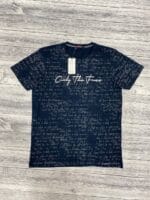 Чоловічі футболки Red Dоwn 9509 з написом Only Tho Free - Зображення 7