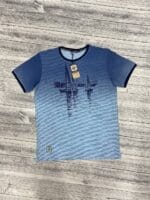 Чоловічі турецькі футболки Red Dоwn 9557 з кораблями - Зображення 4