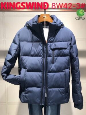 Зимняя куртка Kings Wind 8W42 синего цвета, стильная и теплая модель