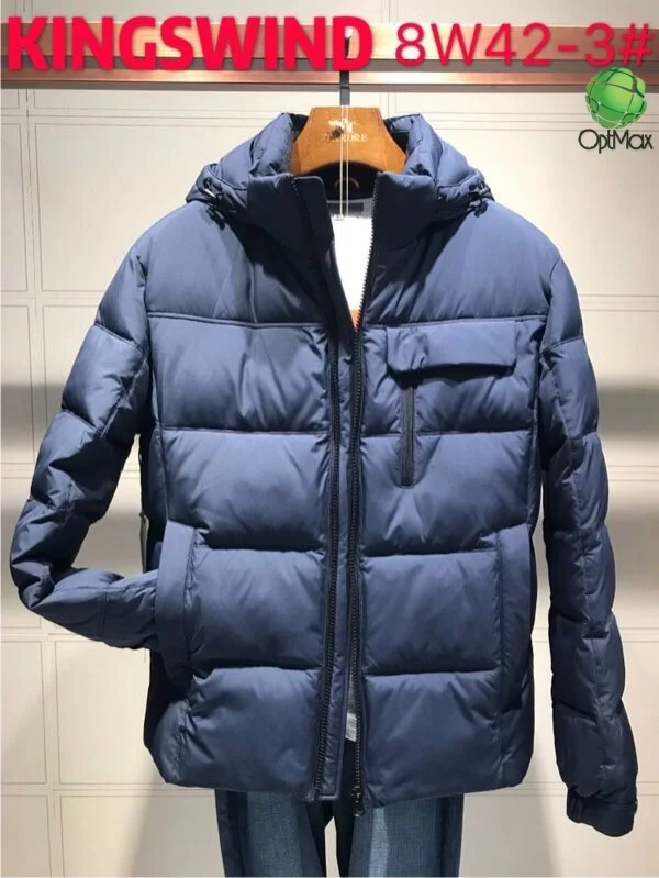 Зимова куртка Kings Wind 8W42 синього кольору, стильна та тепла модель