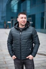 Весняна чоловіча куртка Black Vinyl ТС21-1808 Вig - Зображення 6