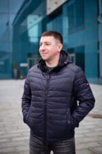 Весняна чоловіча куртка Black Vinyl ТС21-1808 Вig - Зображення 13