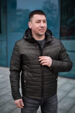 Весняна чоловіча куртка Black Vinyl ТС21-1808 Вig - Зображення 18