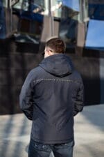 Весняна чоловіча куртка Black Vinyl ТС21-1815 - Зображення 3