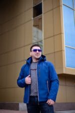 Чоловіча куртка Kings Wind 1K32, розстібнута, вид спереду