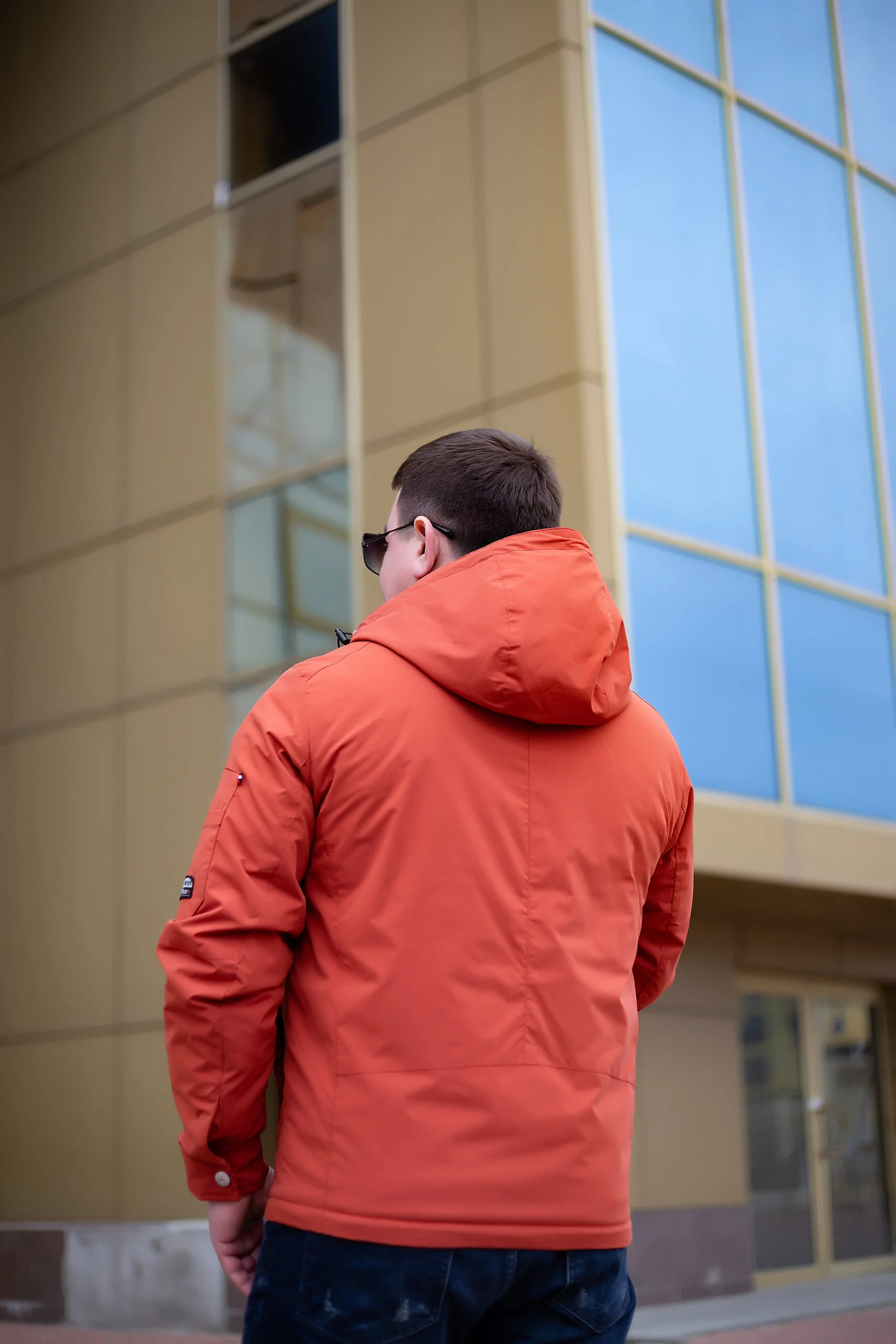 IMG_2313 Весняна чоловіча куртка Black Vinyl ТС21-1821 Big - Зображення 14