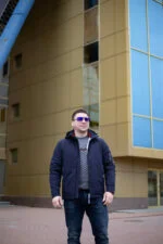 Весняна чоловіча куртка Black Vinyl ТС21-1821 Big - Зображення 19