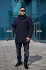 Весняна чоловіча куртка Kings Wind 1К239 подовжена - Зображення 10