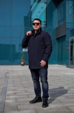 Весняна чоловіча куртка Kings Wind 1К239 подовжена - Зображення 9