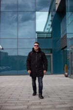 Чоловіче зимове пальто з плотним утепленням, здовжене. Snow Bears SB-21201 - Зображення 8