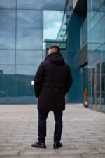 Чоловіче зимове пальто з плотним утепленням, здовжене. Snow Bears SB-21201 - Зображення 14