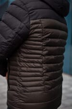 Чоловіча куртка Snow Bears SB-21197 Євро зима (полегшена зима) із комбінованої тканини - Зображення 5