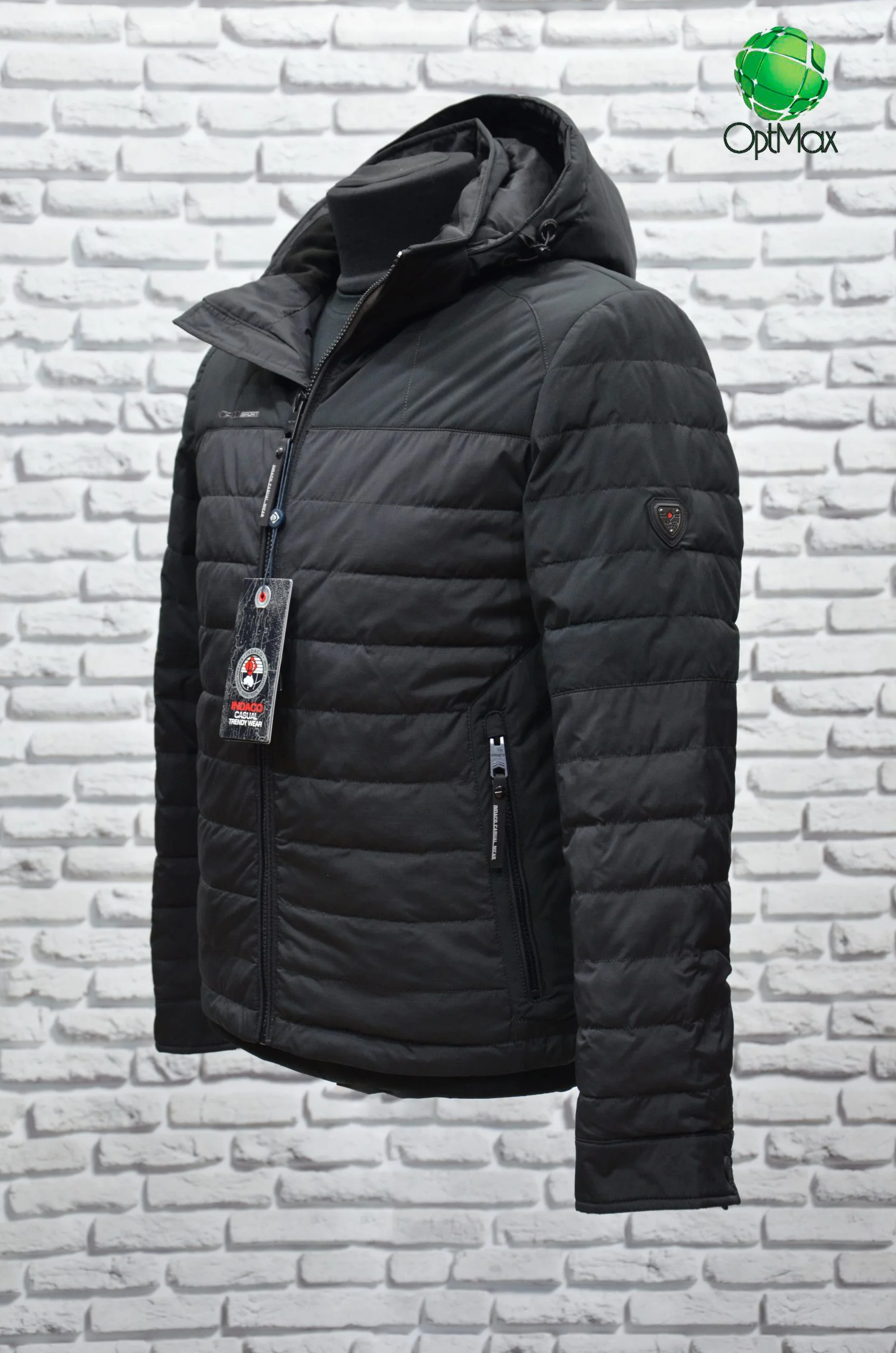 Весняна чоловіча куртка INDACO ITC990 - Зображення 4