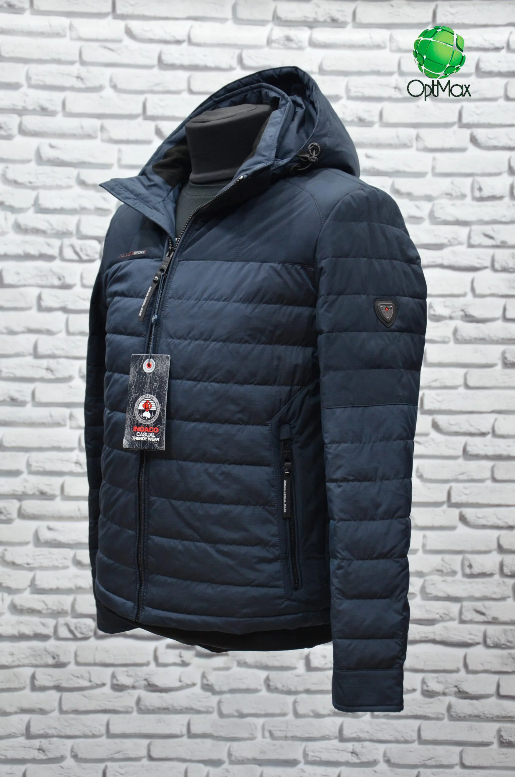 Весняна чоловіча куртка INDACO ITC990 - Зображення 3