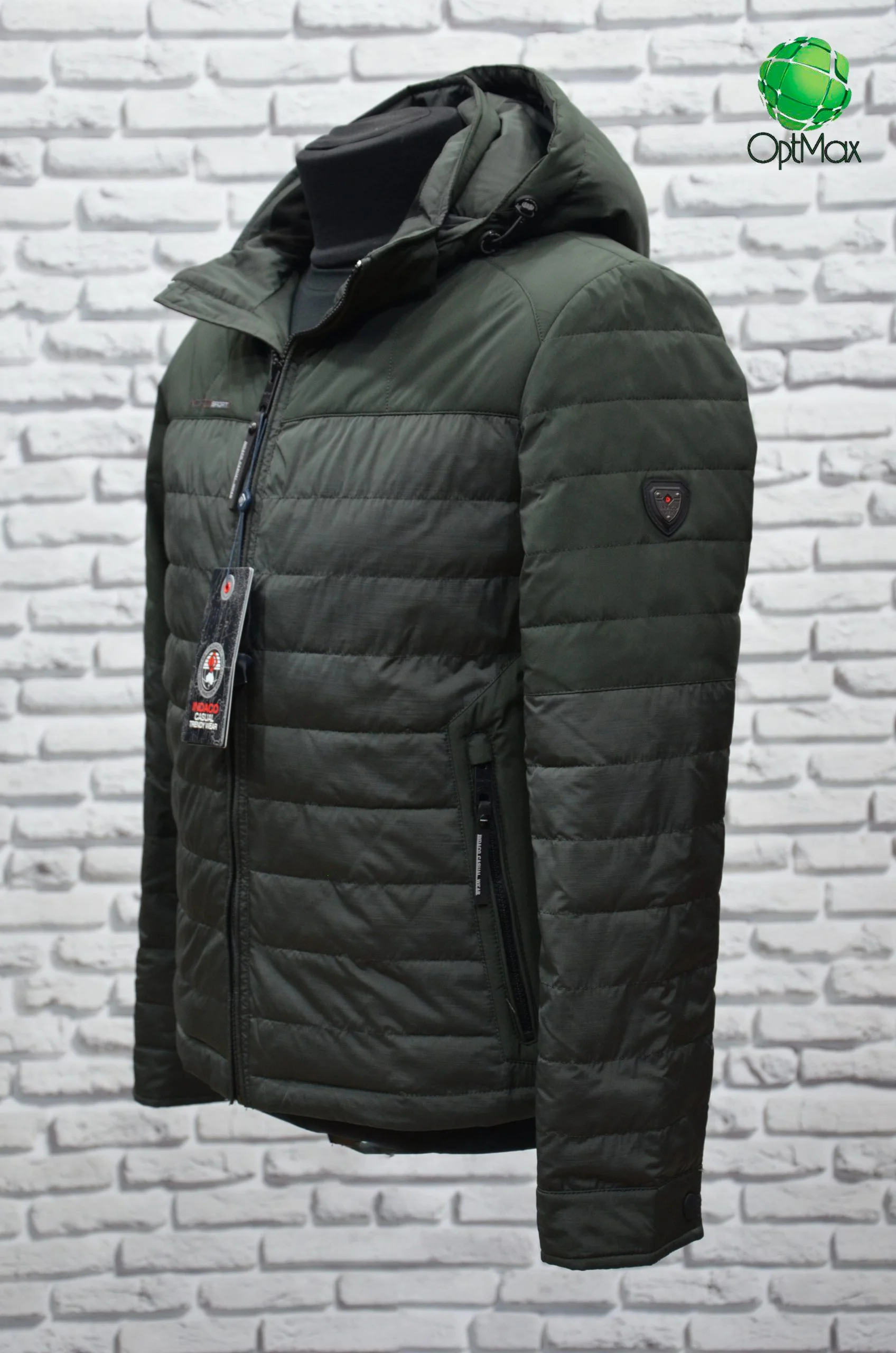 Весняна чоловіча куртка INDACO ITC990 - Зображення 2