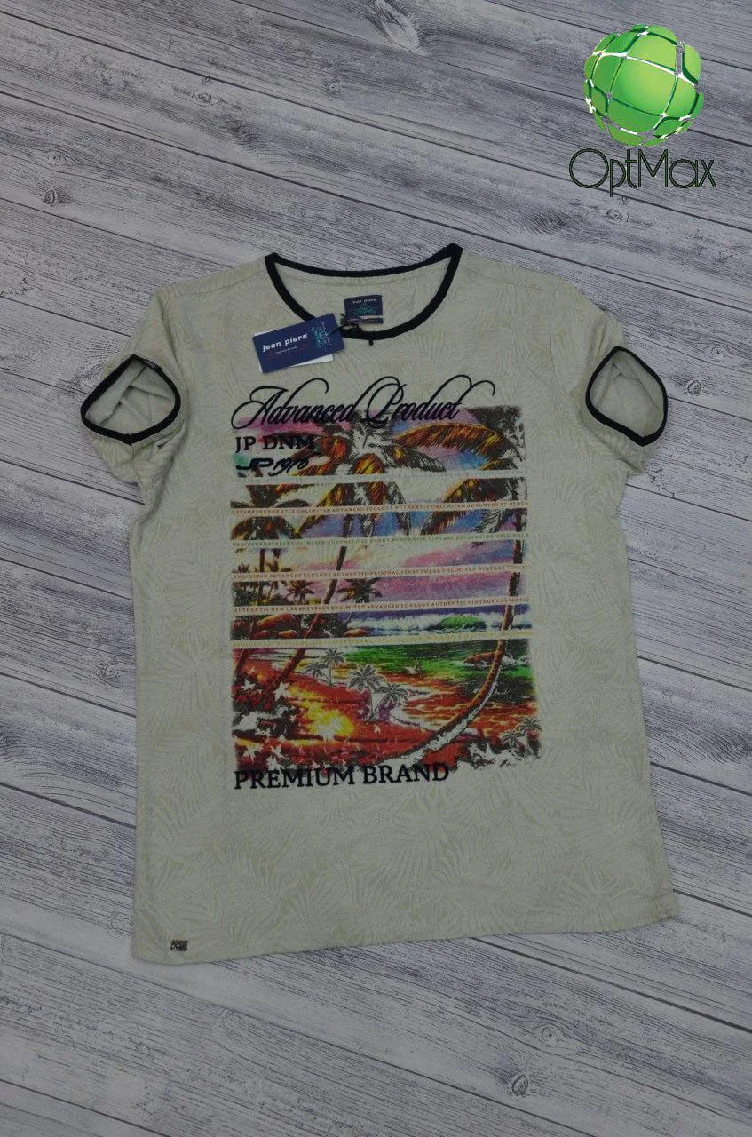 Чоловіча футболка з малюнком Jian Piere 7152 - Зображення 1