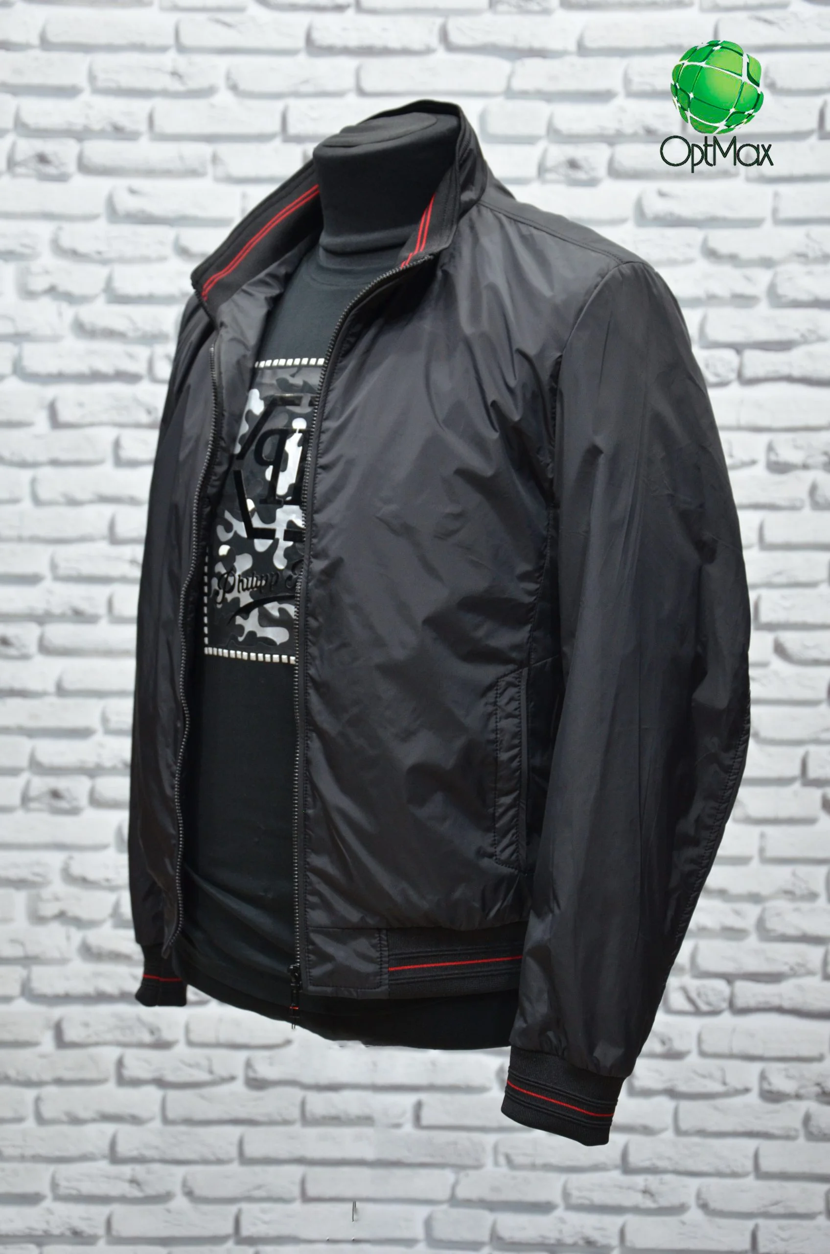 Весняна чоловіча ветровка L.Renato 7031 - Зображення 2