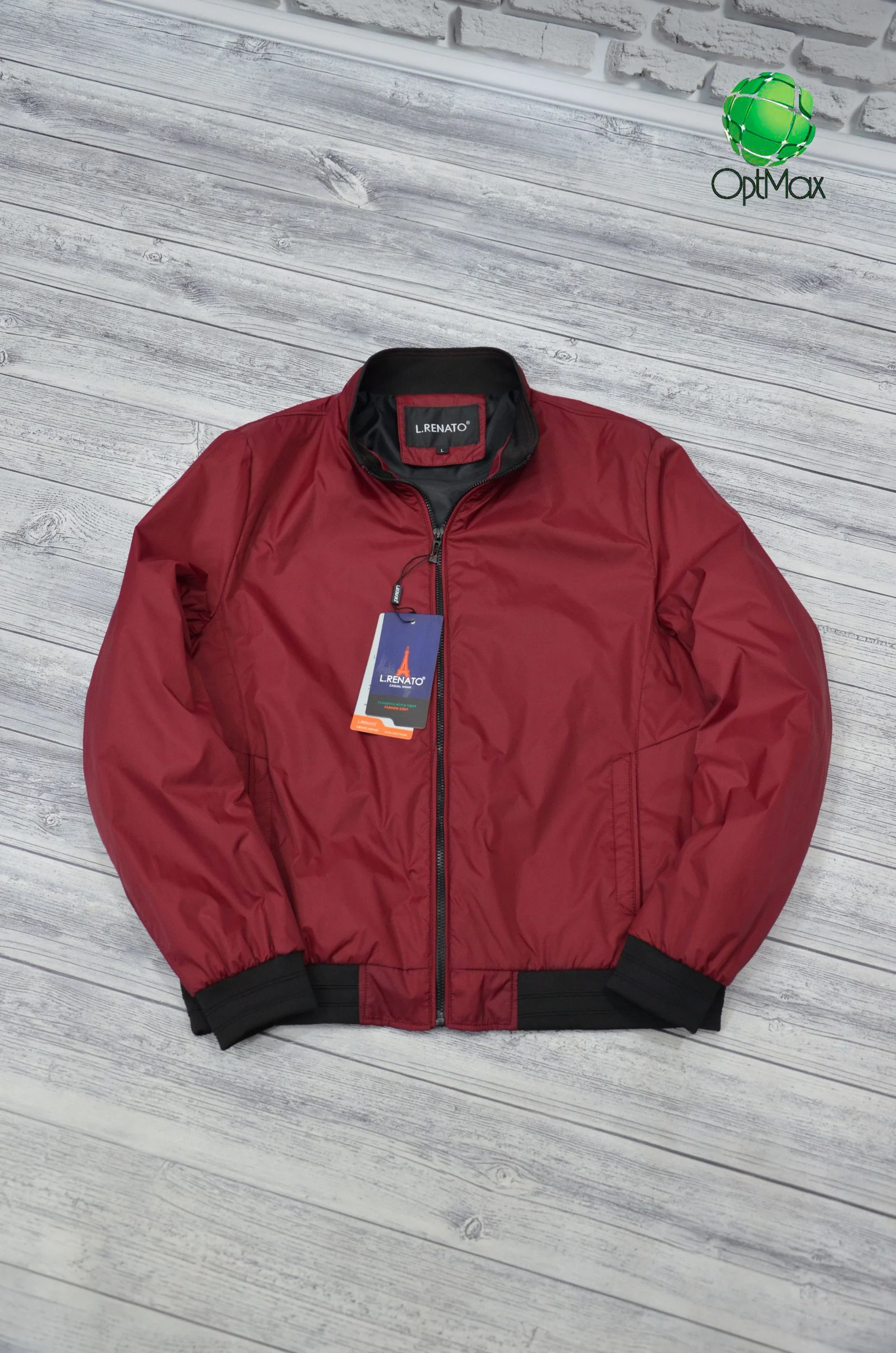 Весняна чоловіча ветровка L.Renato 7031 - Зображення 3