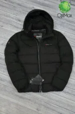 Зимова чоловіча куртка Black Vinyl C20-1560С - Зображення 4