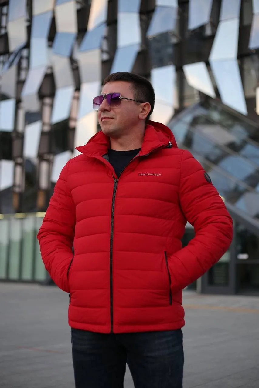 Чоловіча зимова стегана куртка ZERO FROZEN ZF70135 (Єврозима) - Зображення 2