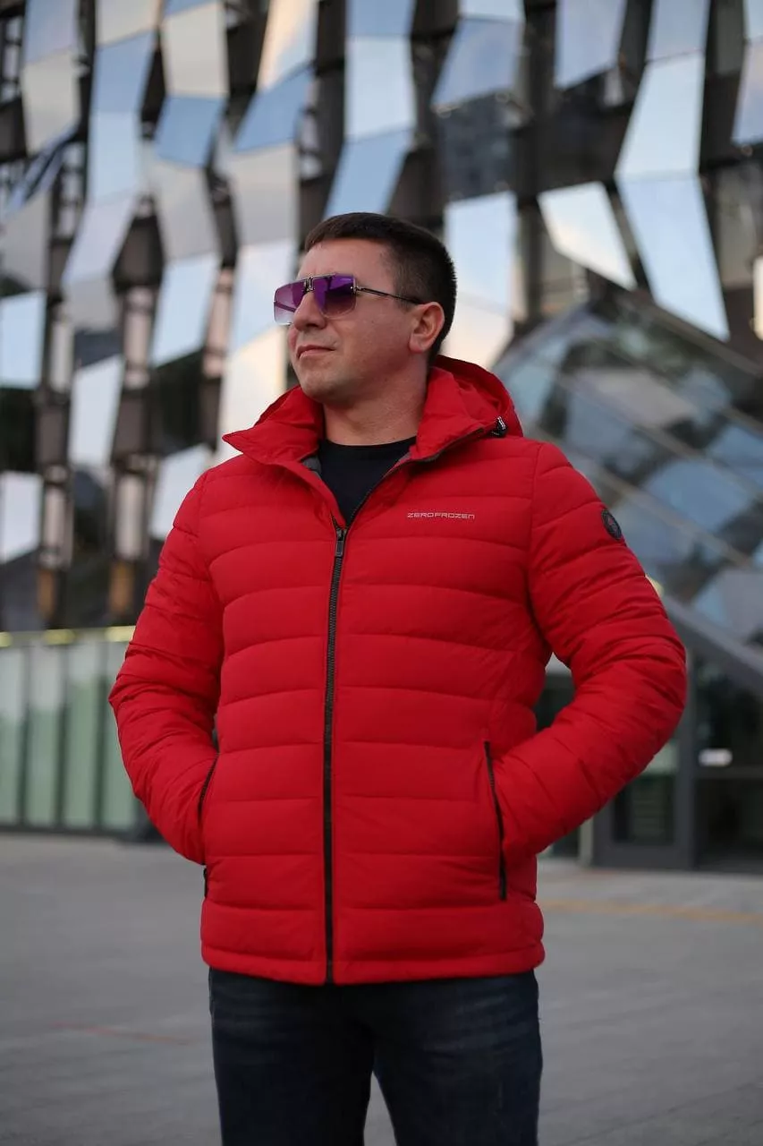 photo_2021-08-25_11-00-37 Чоловіча зимова стегана куртка ZERO FROZEN ZF70135 (Єврозима) - Зображення 1